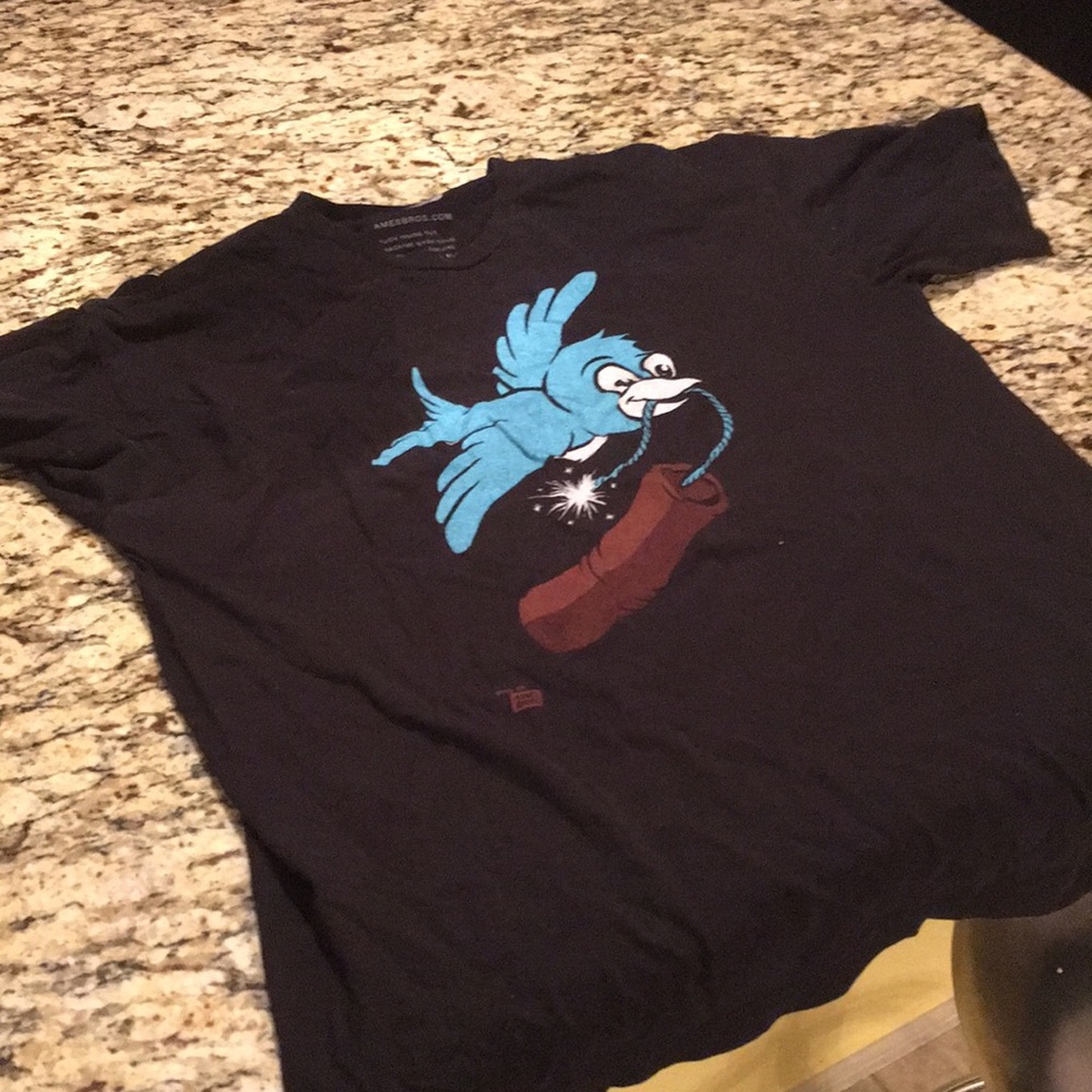 Ames bros t shirt men's L